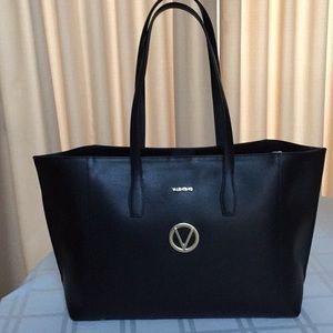 Mario Valentino Caroline large leather tote